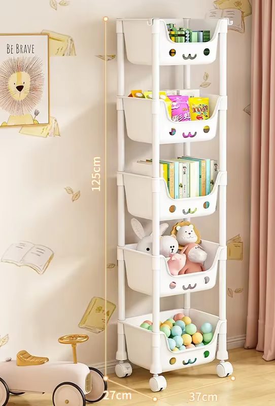 “Play&amp;Store” Multifunctional Storage Trolley