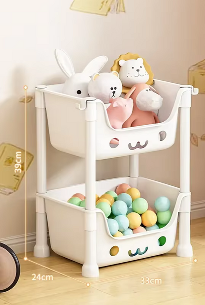 “Play&amp;Store” Multifunctional Storage Trolley