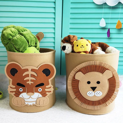 Panier de Rangement Animeaux Pliable “Kawaii Animal”