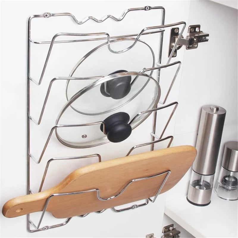 “MultiLid” Kitchen Lid Organizer