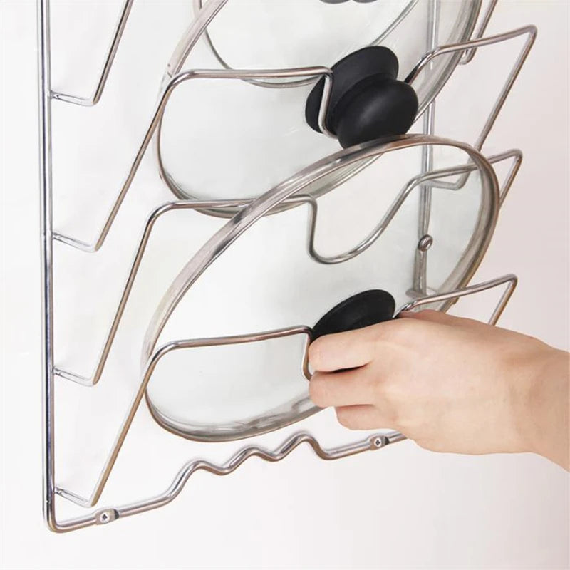 “MultiLid” Kitchen Lid Organizer