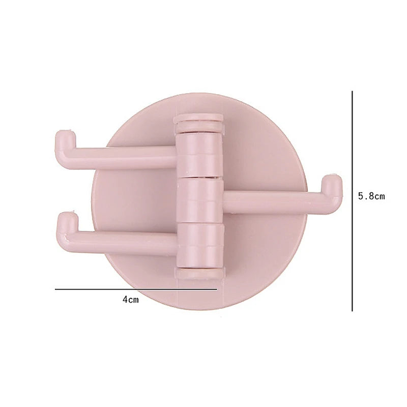 Self-Adhesive Rotating Hooks with Bearing “SpinHook”