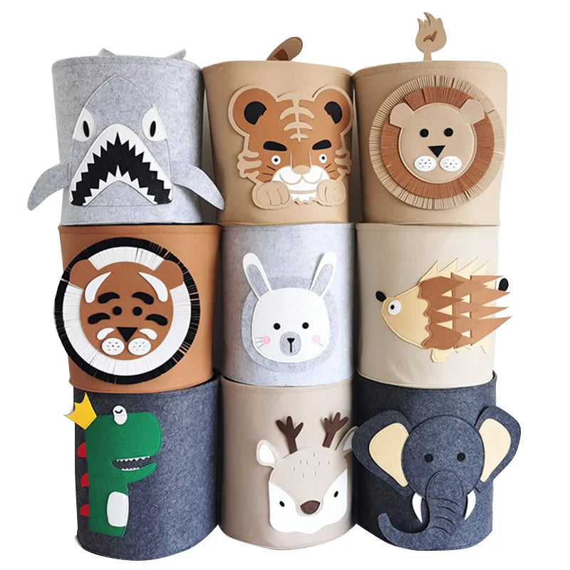 Panier de Rangement Animeaux Pliable “Kawaii Animal”