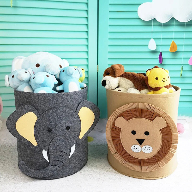 Panier de Rangement Animeaux Pliable “Kawaii Animal”