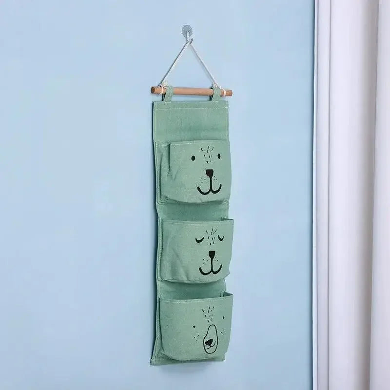 “TriplePocket” Wall Storage Bag