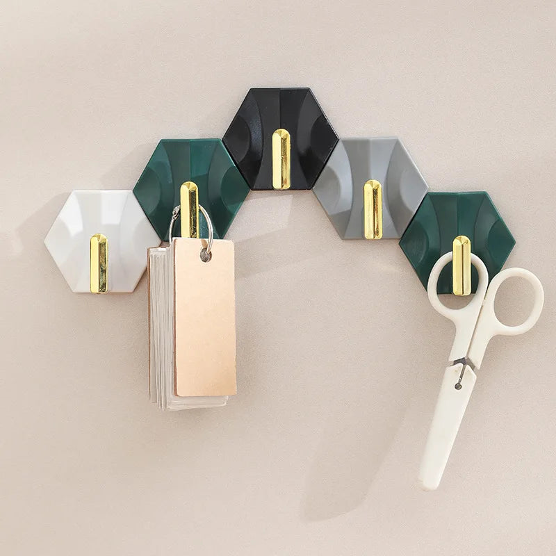 4 “Luxury” Adhesive Wall Hooks