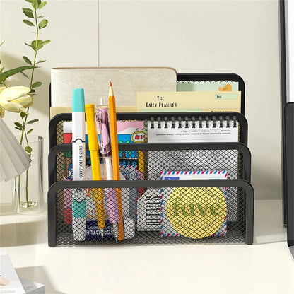 “MeshPro” 3-Layer Metal Desk Organizer