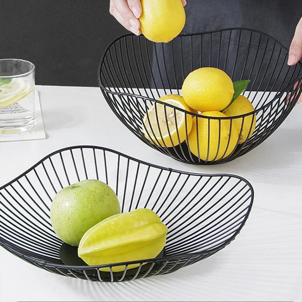 “PureFruit” Metal Fruit Basket