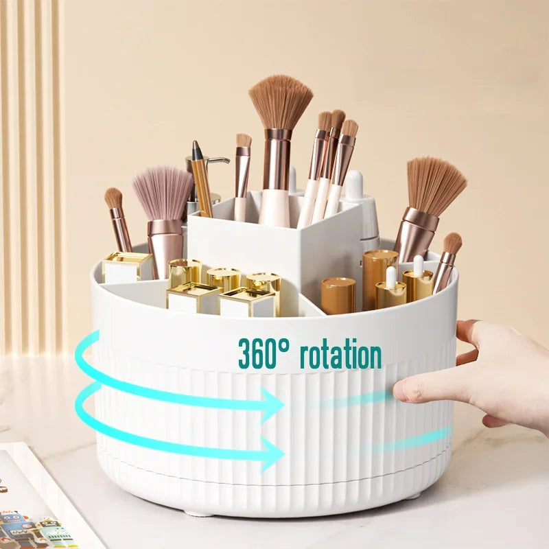 GlamSpin Rotating Makeup Organizer Box