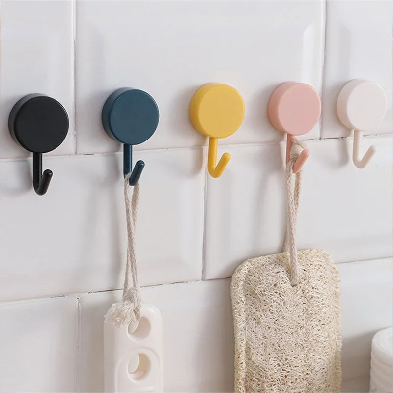 “StickHold” Self-Adhesive Wall Hooks