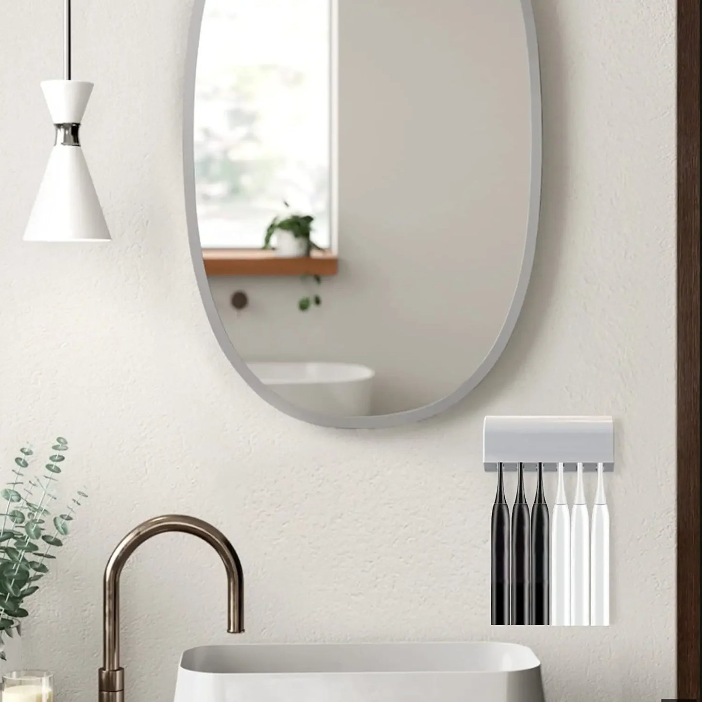 “BrosseFix” Wall Mounted Toothbrush Holder