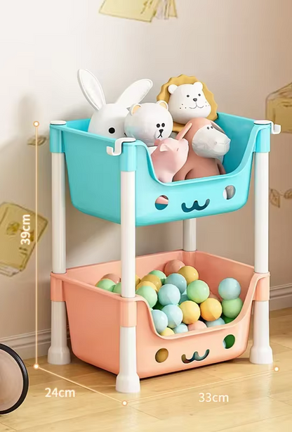 “Play&amp;Store” Multifunctional Storage Trolley