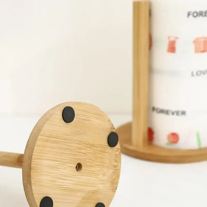 “OakRoll” Wooden Kitchen Roll Holder