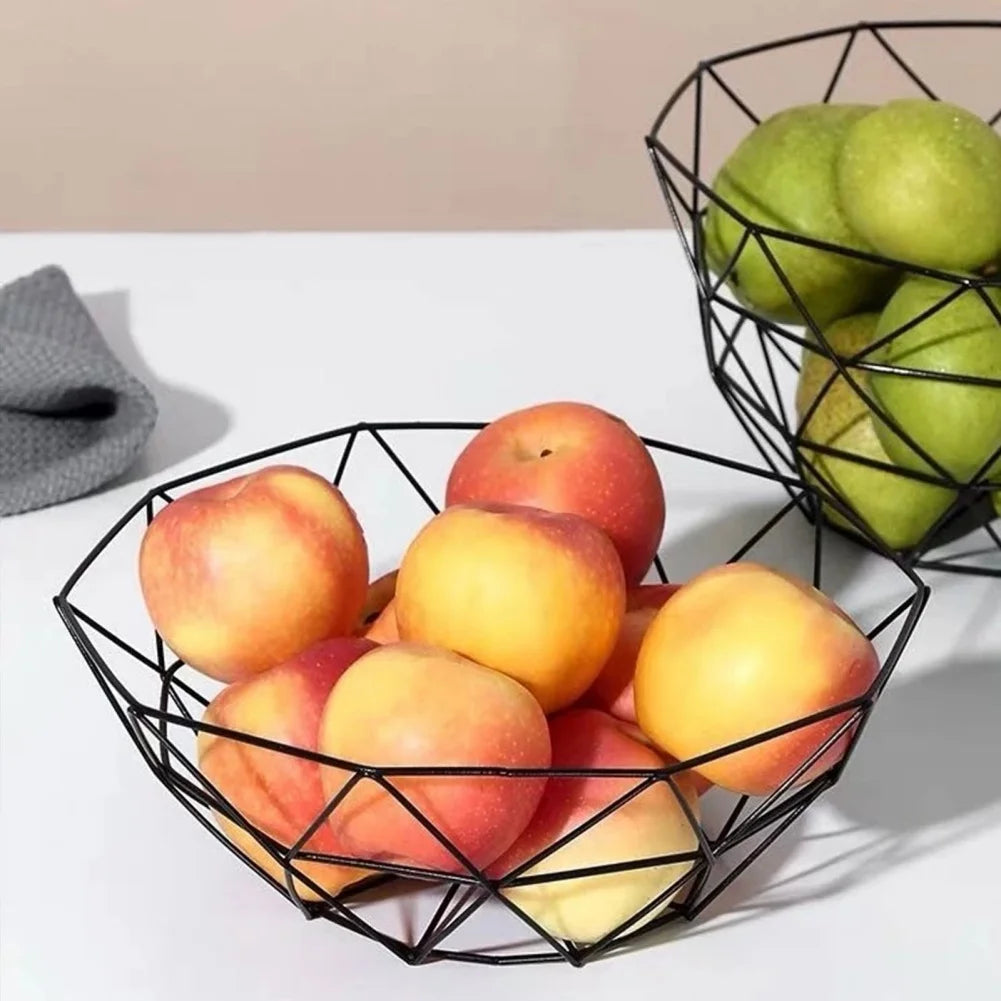 “PureFruit” Metal Fruit Basket