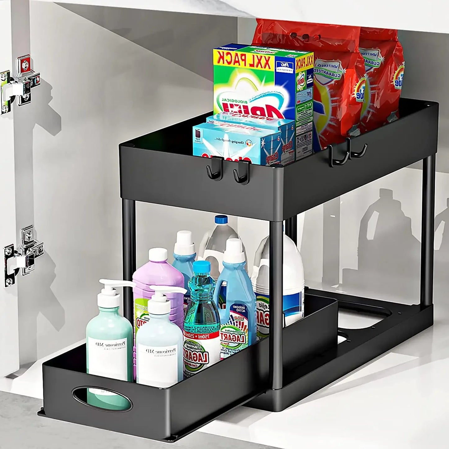 “SlidePro” Under Sink Sliding Organizer