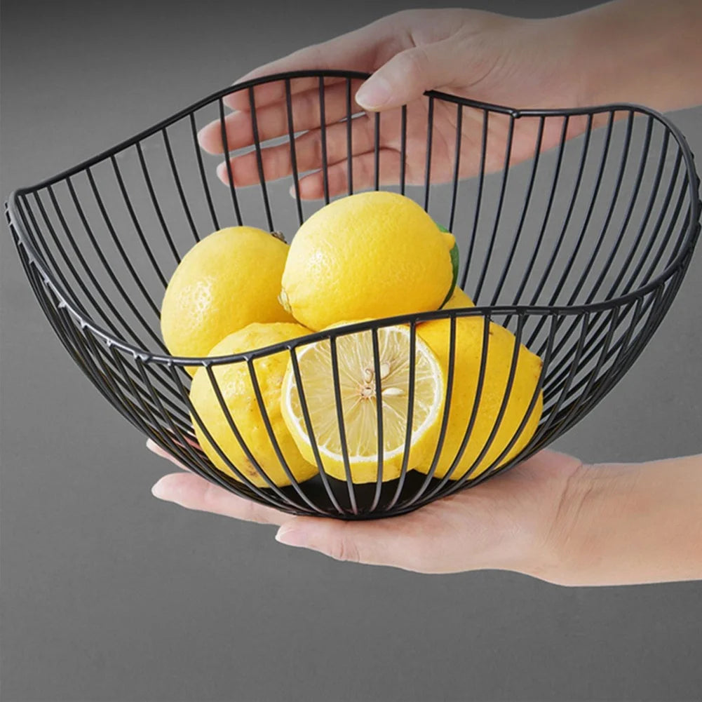 “PureFruit” Metal Fruit Basket