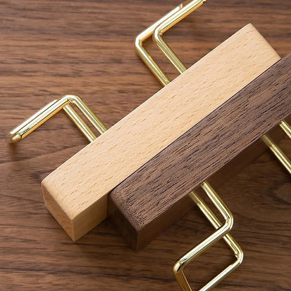 “WoodDesk” Wooden Business Card Holder