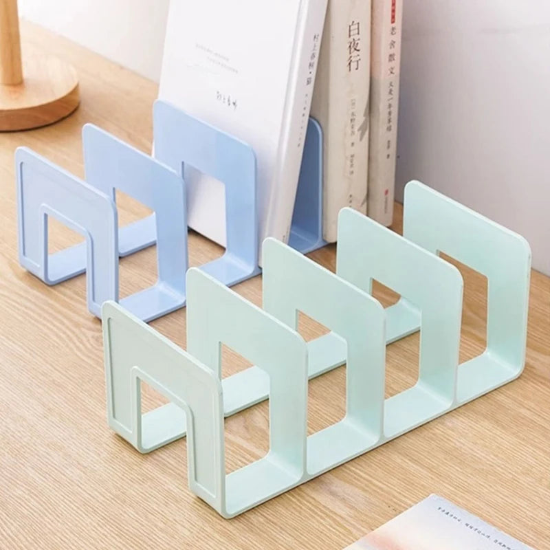 “Grid” 4 Compartment Bookends