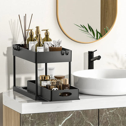 “SlidePro” Under Sink Sliding Organizer