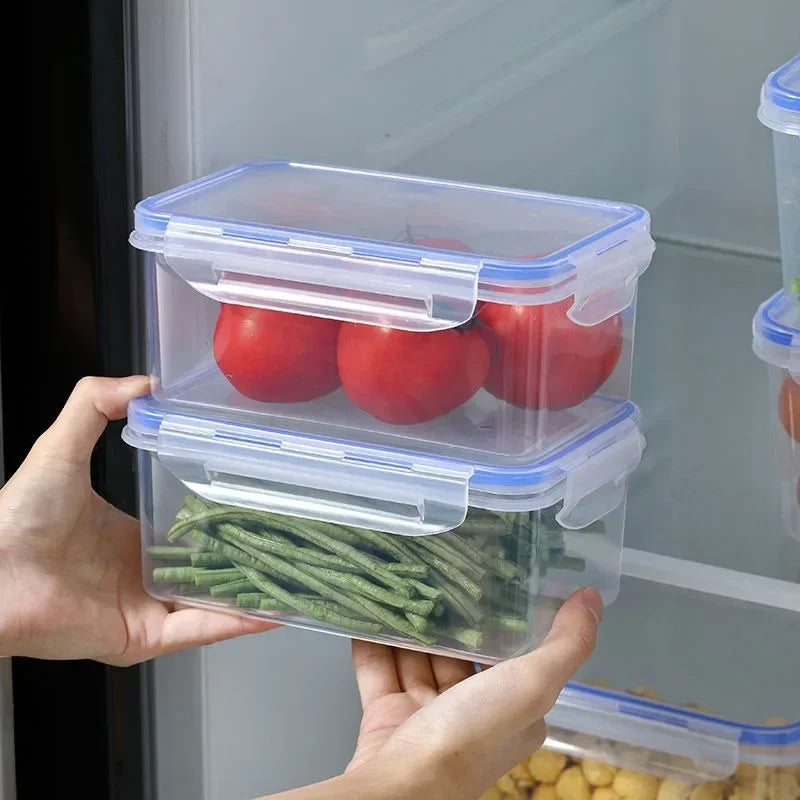 Boîte de Rangement pour Aliment avec Couvercle "FridgeGuard"