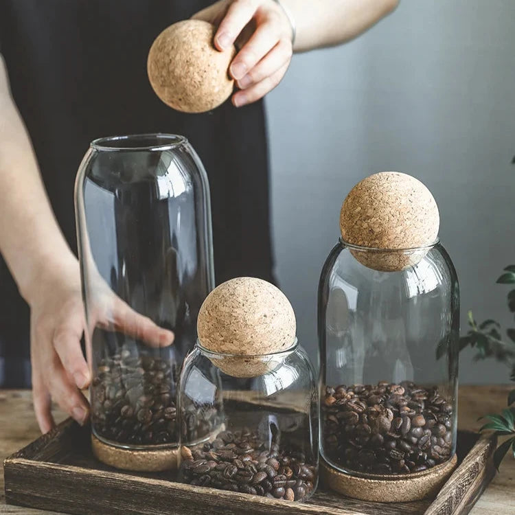 Pot de Conservation pour Café “BeanCork”