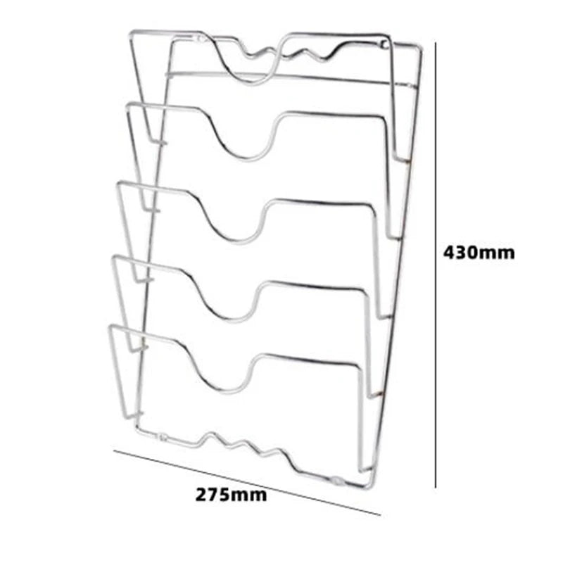 “MultiLid” Kitchen Lid Organizer