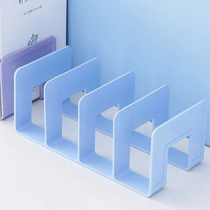 “Grid” 4 Compartment Bookends