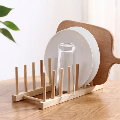 Bamboo Plate and Cutlery Holder “EcoPlate” 