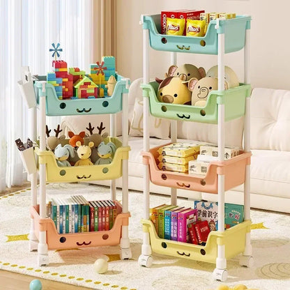 “Play&amp;Store” Multifunctional Storage Trolley