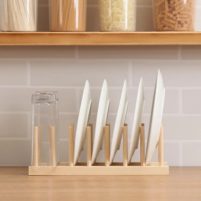 Bamboo Plate and Cutlery Holder “EcoPlate” 