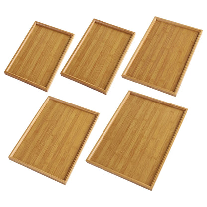 Rectangular Bamboo Wood Tray “ZenTray”