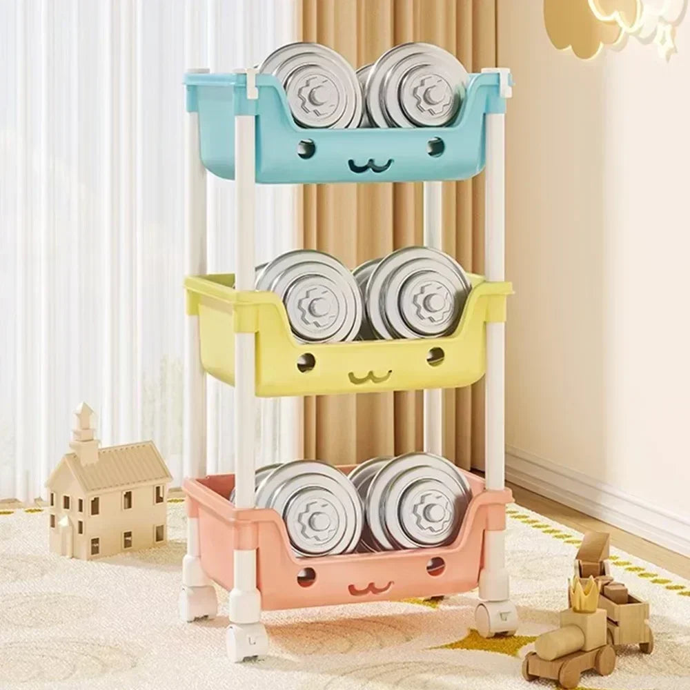 “Play&amp;Store” Multifunctional Storage Trolley