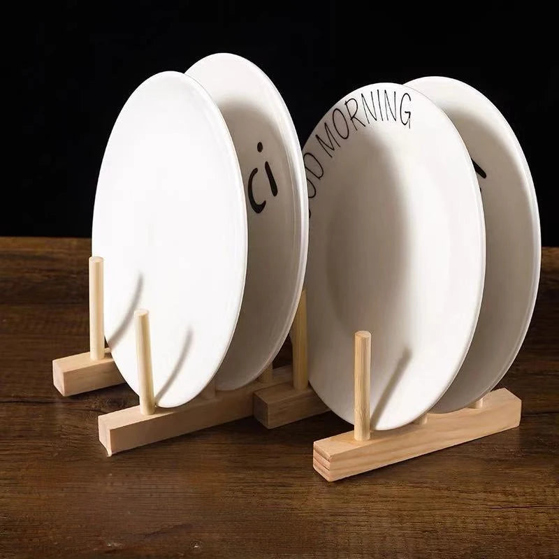 Bamboo Plate and Cutlery Holder “EcoPlate” 