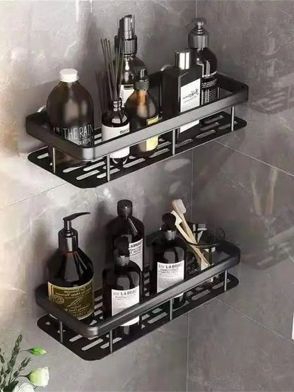 "ShelfMaster" Aluminum Bathroom Wall Shelf