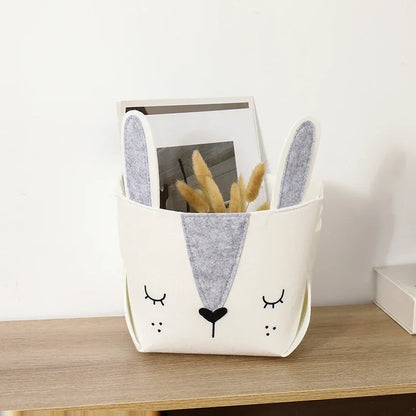 Panier de Rangement en Feutrine “FunAnimals”