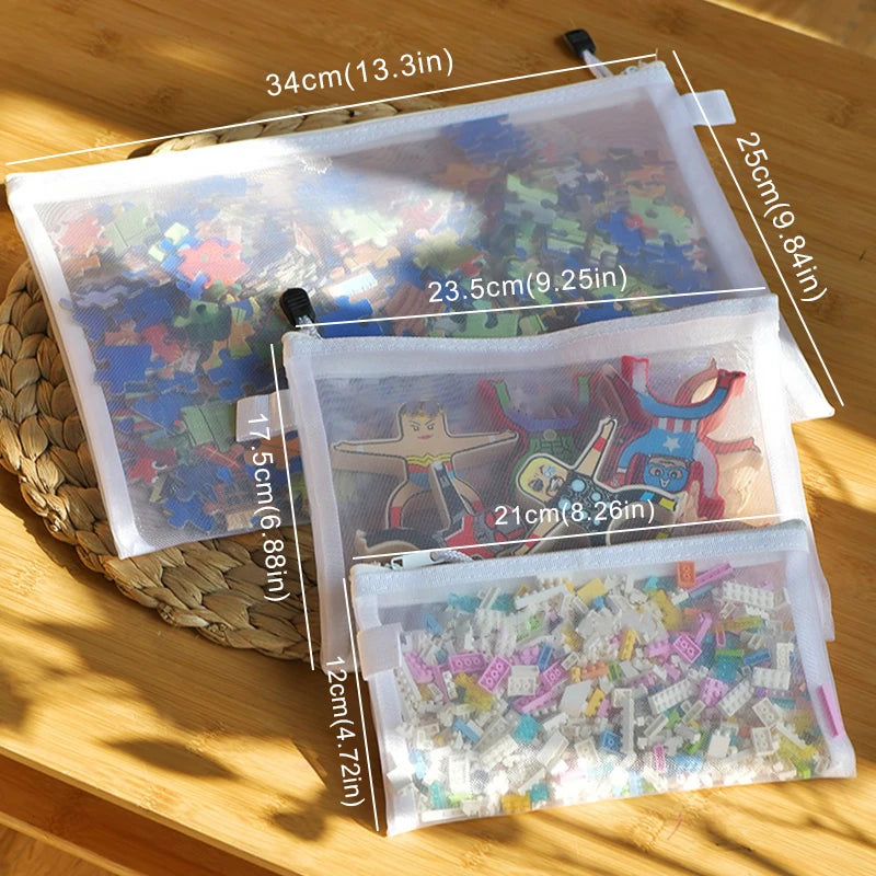 “PuzzleBag” Multifunctional Transparent Storage Bag