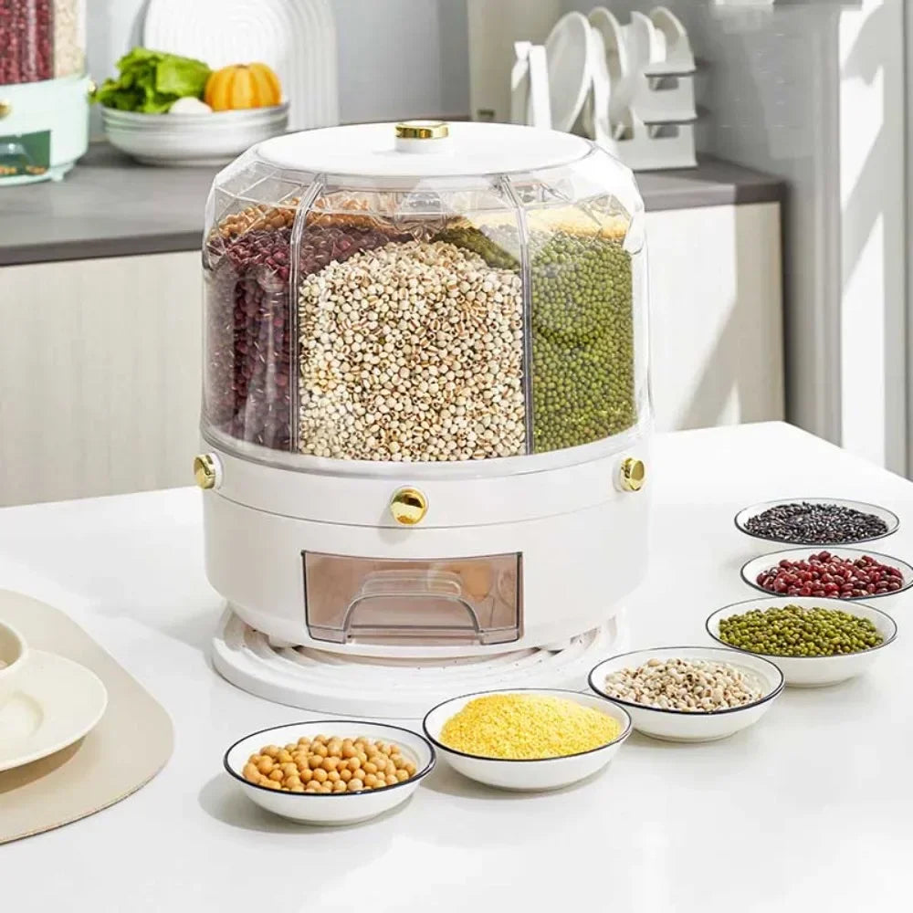 Distributeur Rotatif d'aliments 360° “SpinBox”