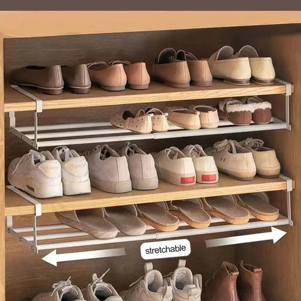 Plateau à Chaussures et Rangement Extensible “ShoeFlex”