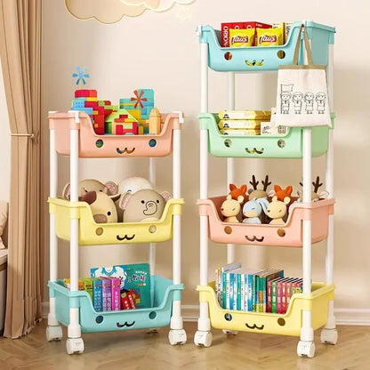 “Play&amp;Store” Multifunctional Storage Trolley