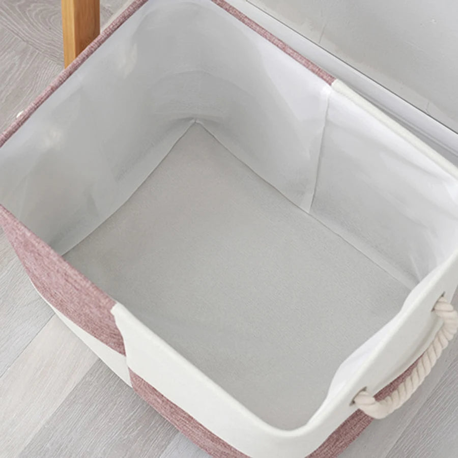 Boîte de Rangement Pliable en Lin “LinoBox 2”