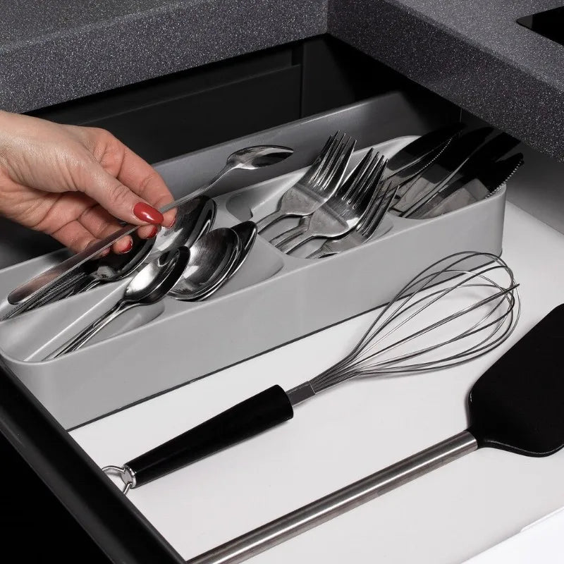 “SlimTidy” Compact Kitchen Utensil Organizer