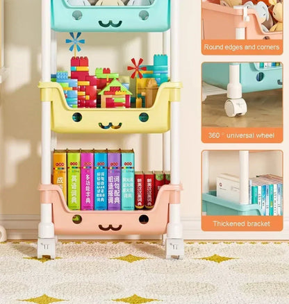 “Play&amp;Store” Multifunctional Storage Trolley