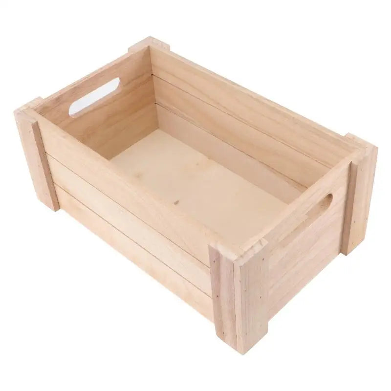 “RusticHome” Wooden Storage Box