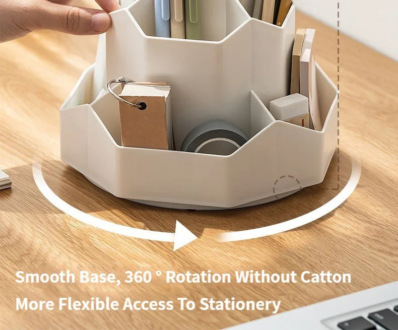 SpinDesk Rotating Desk Pen Holder