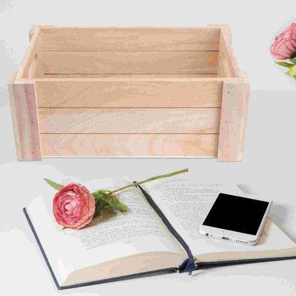 “RusticHome” Wooden Storage Box