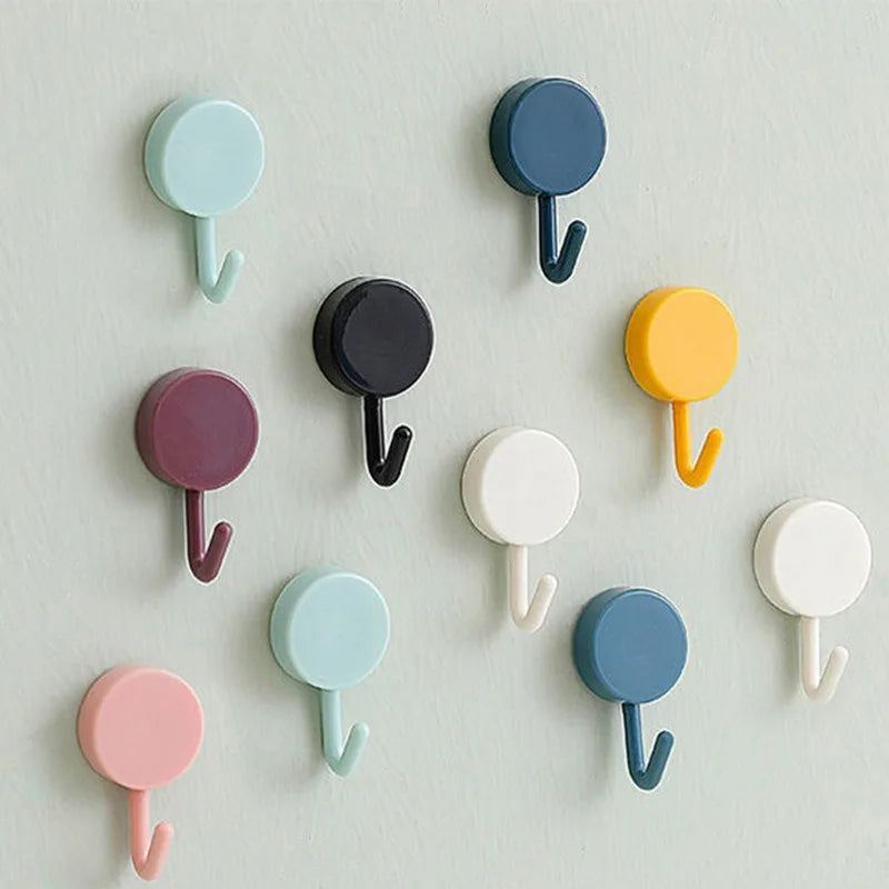 “StickHold” Self-Adhesive Wall Hooks