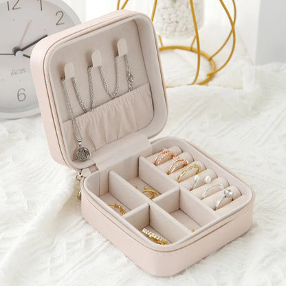 "Elegance" Leather Jewelry Storage Box