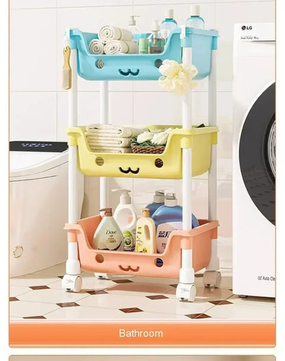 “Play&amp;Store” Multifunctional Storage Trolley