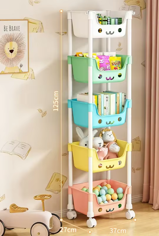 “Play&amp;Store” Multifunctional Storage Trolley